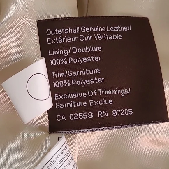 Danier leather jaket vintage - Picture 9 of 11